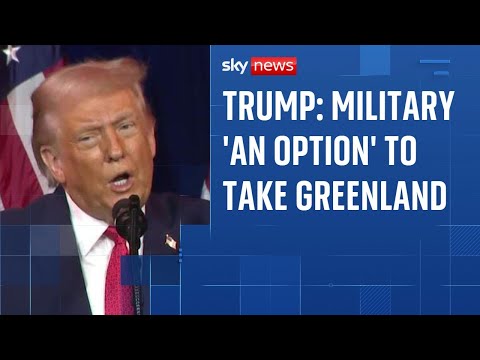 Using military to take Greenland ‘always an option’, says Whit House