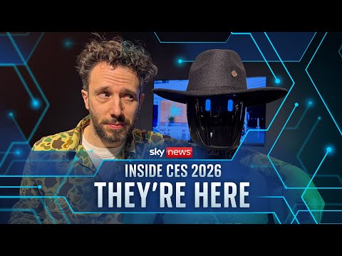 ‘The robots are coming’ | Sky News visits world’s biggest tech conference
