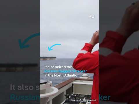 US siezes Russian-flagged oil tanker | DW News