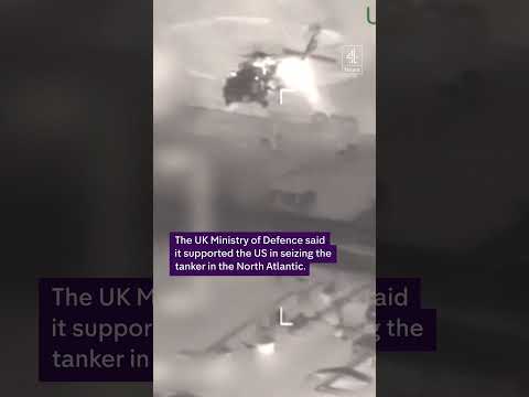 The US has seized two Venezuela-linked oil tankers in the Atlantic.