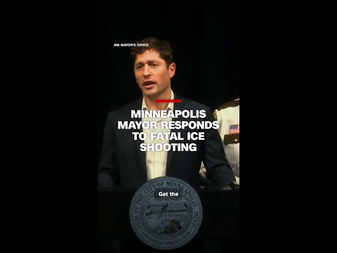 Minneapolis mayor responds to fatal ICE shooting