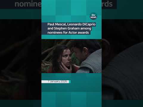 This year’s ceremony features nominations for Stephen Graham, Leonardo DiCaprio and Paul Mescal