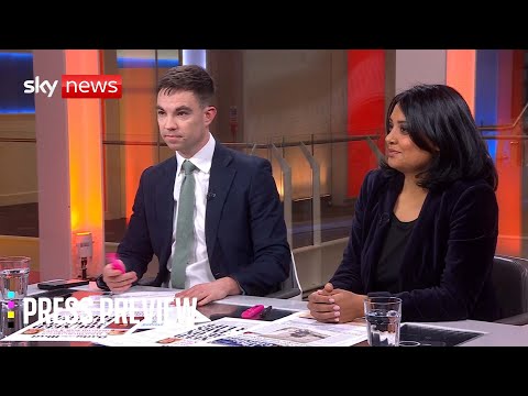 Sky News Press Preview | Aubrey Allegretti & Salma Shah | Wednesday 7 January 2026