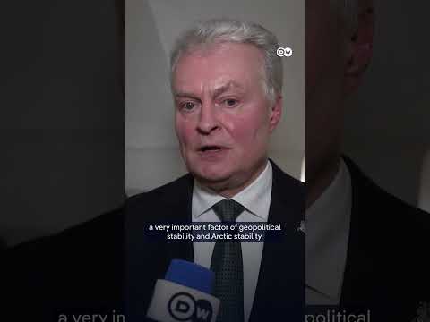 Lithuanian president reacts to US plans to “acquire” Greenland | DW News