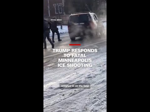 Trump responds to fatal Minneapolis ICE shooting