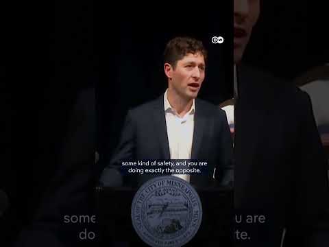 ‘Get the f**k out’ Minneapolis mayor slams ICE after woman shot dead | DW News