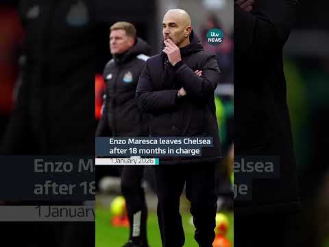 Enzo Maresca has left his role as Chelsea head coach after 18 months in charge #itvnews