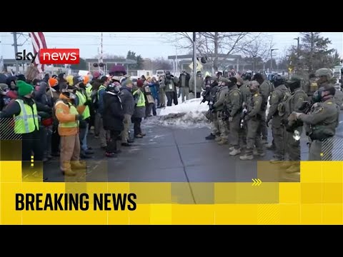 Live from Minneapolis after woman shot dead by ICE agent