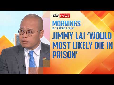 ‘A death sentence’: Jimmy Lai’s son reacts to news of father’s prison term
