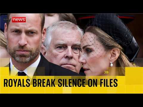 William and Kate release first statement after Andrew revelations in Epstein files
