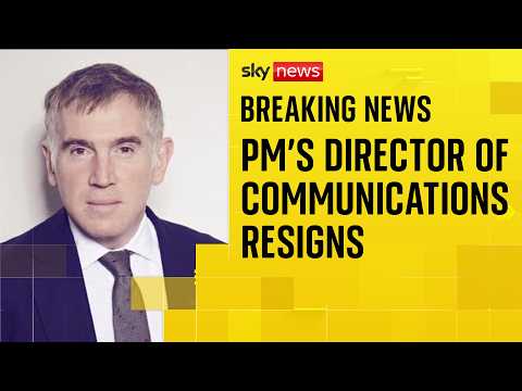 Tim Allan resigns as director of communications