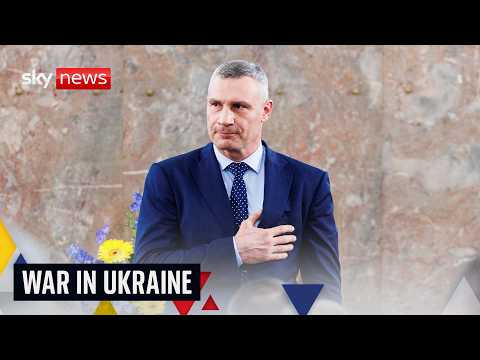 Mayor of Kyiv Vitaliy  Klitschko addresses UK MPs about the war in Ukraine