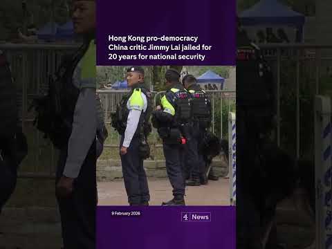 Hong Kong pro-democracy China critic Jimmy Lai jailed for 20 years for national security offences