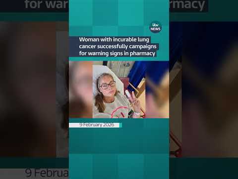 Jules Fielder is working to end the myth that the disease only affects older smokers | ITV News