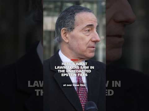 Here’s what lawmakers saw in the unredacted Epstein files