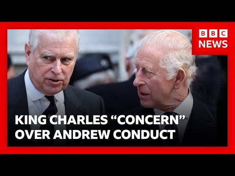 King Charles has “profound concern” over Andrew-Epstein allegations | BBC News