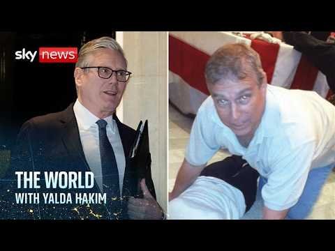 The World with Yalda Hakim | PM vowing to stay and a royal facing possible criminal investigation