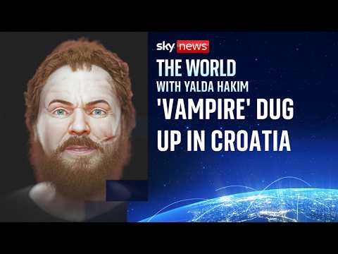Face of 400-year-old ‘vampire’ recreated