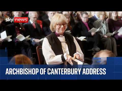 Archbishop of Canterbury Dame Sarah Mullally delivers her first Presidential Address