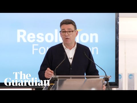 Andy Burnham gives press conference – watch live