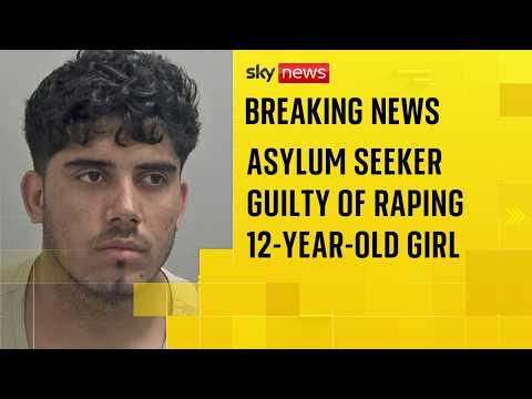 Afghan asylum seeker found guilty of abducting and raping 12-year-old girl