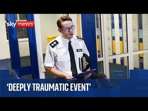 Police update on double stabbing at London school