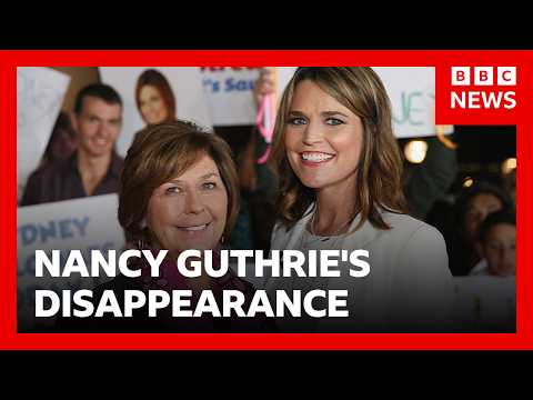 Person detained in connection to Nancy Guthrie disappearance | BBC News