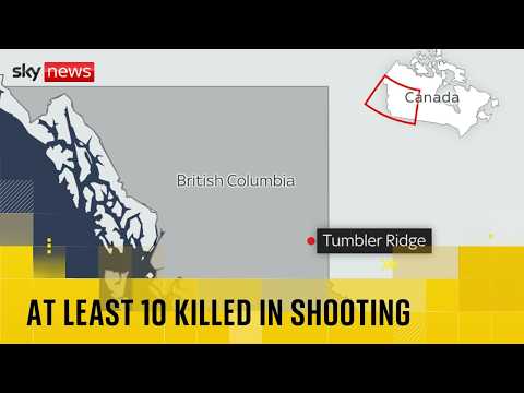 At least ten killed and 25 injured in Canada school shooting