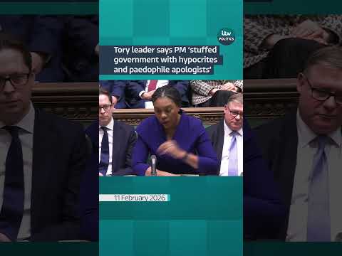 Badenoch says Starmer ‘stuffed government with paedophile apologists’