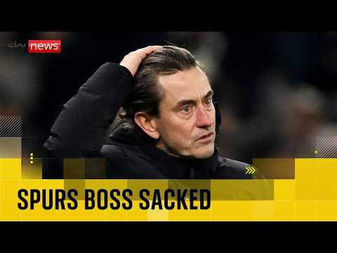 Tottenham boss Thomas Frank sacked