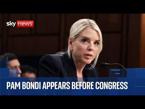 Pam Bondi set to be grilled on Epstein files as she appears before Congress