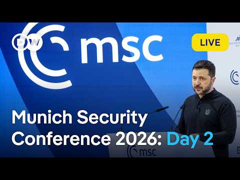 Live: Munich Security Conference 2026 — Day 2 | DW News