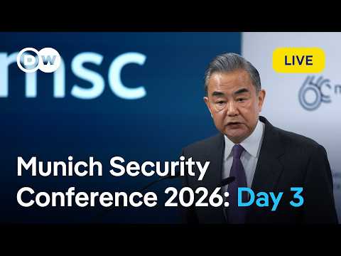 Live: Munich Security Conference 2026 — Day 3 | DW News