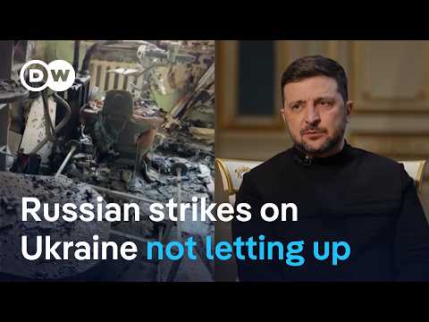 Despite Trump’s claim that Putin promised not to attack Ukraine, the air strikes continue | DW News