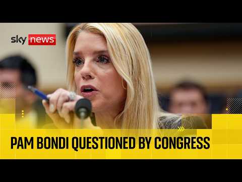 Trump’s Attorney General grilled on Epstein files