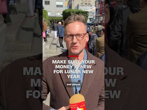 Make sure your money is new for Lunar New Year