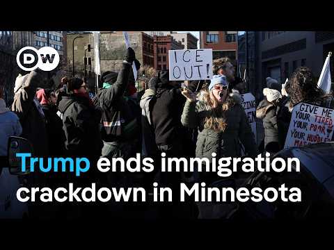 Trump reverses immigration crackdown in Minnesota, ICE drawdown underway | DW News