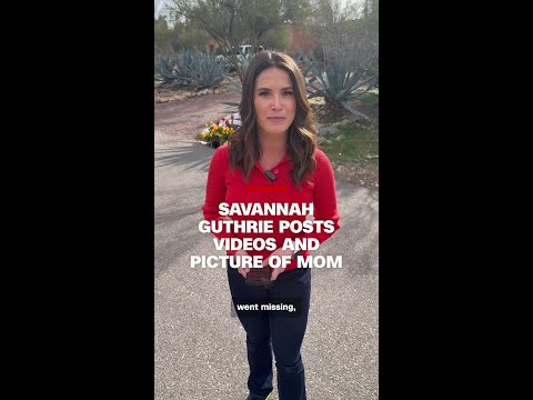 Savannah Guthrie posts videos and picture of mom