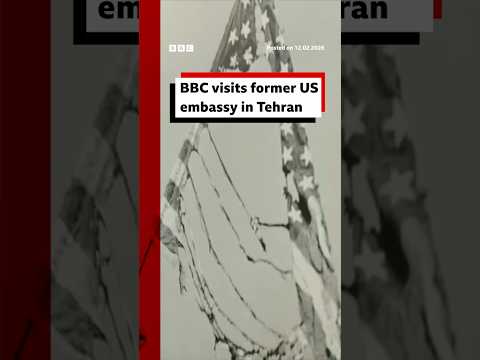 BBC visits former US embassy in Tehran. #Iran #BBCNews