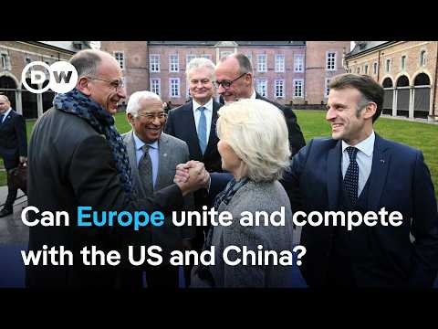 EU leaders search for ways to compete with US and China