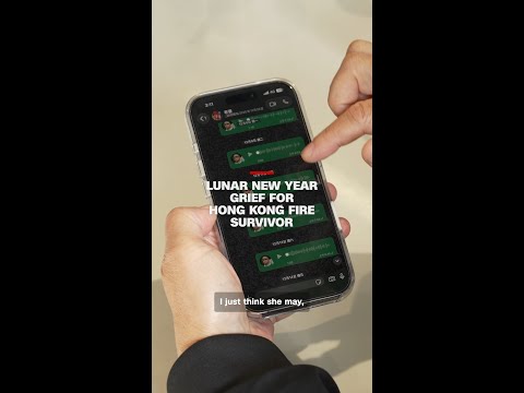 Lunar New Year grief for Hong Kong fire survivor