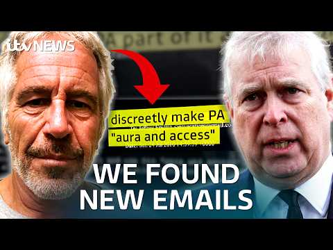 Was Prince Andrew planning to start a business with Jeffrey Epstein? | ITV News