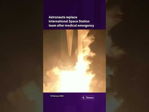 Astronauts replace International Space Station team after emergency