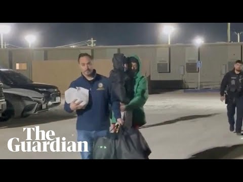 Five-year-old Liam Ramos and his father released from Texas detention centre