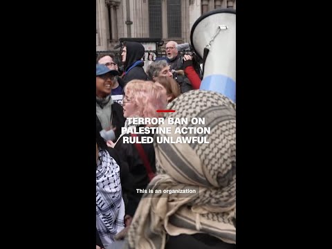 Palestine Action wins terror ban legal challenge