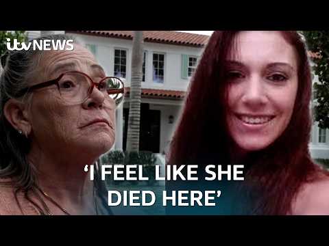 We took the mother of an Epstein victim back to the site of his infamous mansion | ITV News