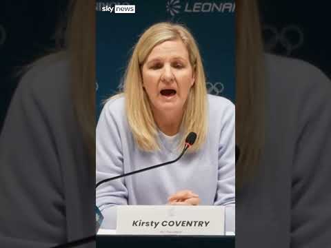 IOC president defends Ukrainian athlete ban