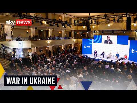 Sky’s Deborah Haynes hosts Ukraine discussion at Munich Security Conference