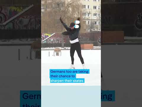 Winter cold creates rare natural experiences around the world | DW News