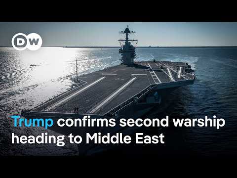 What’s the real reason the US is sending a second aircraft carrier to the Middle East? | DW News